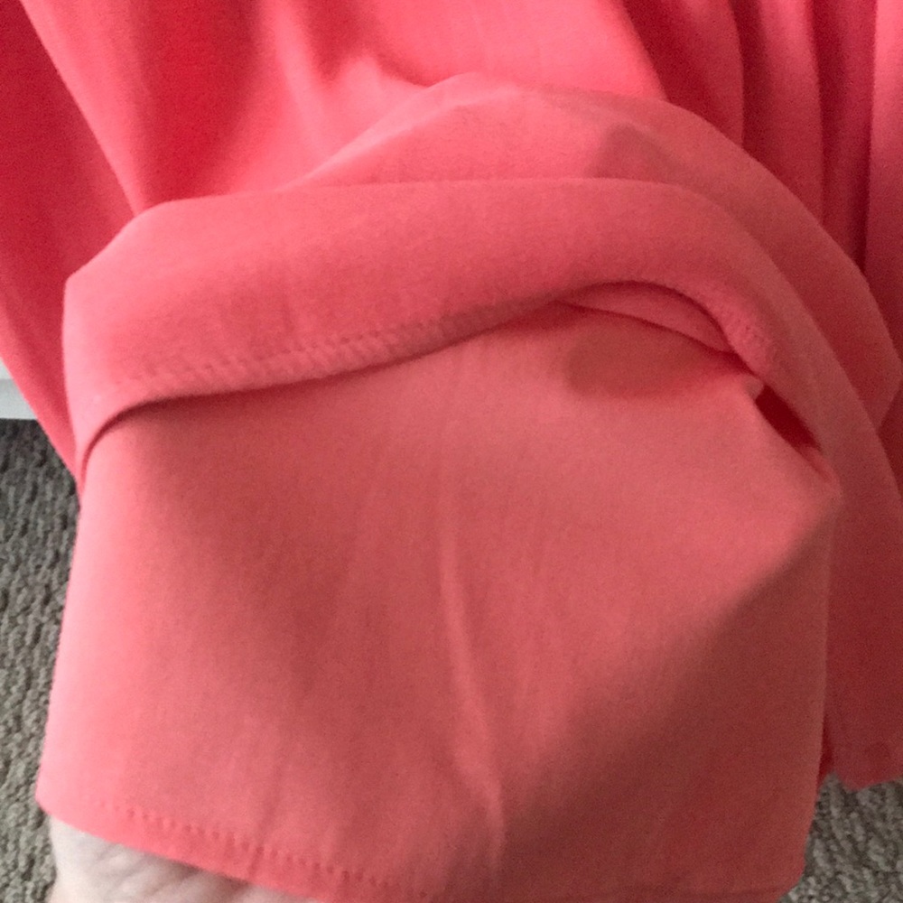 [LOFT] coral dress - Picture 4 of 5